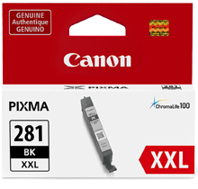 ~Brand New Original OEM-CANON 1983C001 (PGI-281XXL) Super High Yield INK / INKJET Cartridge Photo Black