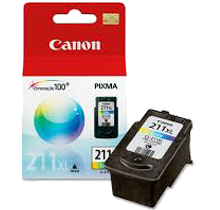 Brand New Original CANON CL-211XL HIGH YIELD INK / INKJET Cartridge Tri-Color