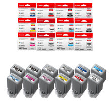 ~Band New Original Canon PFI-1000 INK / INKJET Cartridge Photo Black Cyan Magenta Yellow Photo Cyan Photo Magenta Gray Photo Gray Matte Black Blue Red Chroma Optimizer