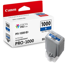 ~Brand New Original Canon PFI-1000B INK / INKJET Cartridge Blue