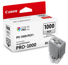 ~Brand New Original Canon PFI-1000PGY INK / INKJET Cartridge Photo Gray