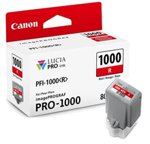 ~Brand New Original Canon PFI-1000R INK / INKJET Cartridge Red