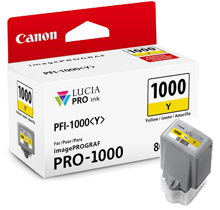 ~Brand New Original Canon PFI-1000Y INK / INKJET Cartridge Yellow