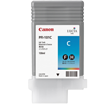 ~Brand New Original OEM-CANON PFI-101C INK / INKJET Cartridge Cyan