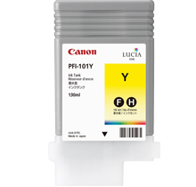 ~Brand New Original OEM-CANON PFI-101Y INK / INKJET Cartridge Yellow