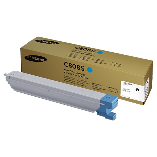 ~Brand New Original SAMSUNG CLT-C808S Lase Toner Cartridge Cyan