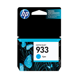Brand New Original HP CN058AN 933 Ink / Inkjet Cartridge Cyan