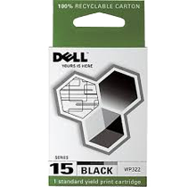 ~Brand New Original OEM-DELL WP322 Series 15 INK / INKJET Cartridge Black