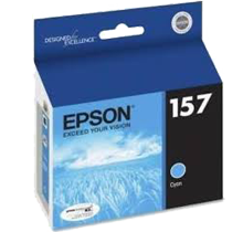 ~Brand New Original EPSON T157220 INK / INKJET Cartridge Cyan