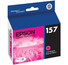 ~Brand New Original EPSON T157320 INK / INKJET Cartridge Vivid Magenta