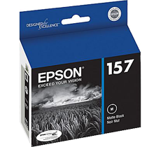 ~Brand New Original EPSON T157820 INK / INKJET Cartridge Matte Blac