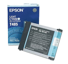 Brand New Original EPSON T485011 Ink / Inkjet Cartridge Light Cyan