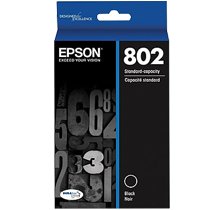 Brand New Original OEM-EPSON T802120 INK / INKJET Cartridge Black