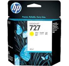 Brand New Original HP B3P15A (727) Ink/Inkjet Cartridge Yellow (40 ML)