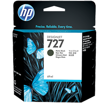 Brand New Original HP C1Q11A (727) Ink/Inkjet Cartridge Matte Black (69 ML)