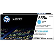 ~Brand New Original OEM-HP CF451A (655A) Laser Toner Cartridge Cyan