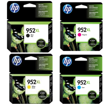 ~Brand New Original HP 952XL High Yield INK / INKJET Cartridge Set Black Cyan Yellow Magenta