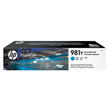 Brand New Original HP L0R13A (HP981) Extra High Yield Ink Cartridge Cyan