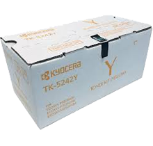 ~Brand New Original OEM-Kyocera / Mita TK5242Y Laser Toner Cartridge Yellow