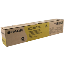 Brand New Original SHARP MX70NTYA Laser Toner Cartridge Yellow