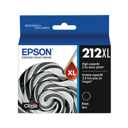 Brand New Original Epson T212XL120 Black Ink / Inkjet Cartridge