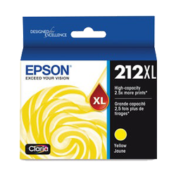 Brand New Original Epson T212XL420 Yellow Ink / Inkjet Cartridge