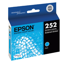 ~Brand New Original Epson T252220 INK / INKJET Cartridge Cyan