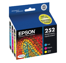 ~Brand New Original Epson T252520 INK / INKJET Cartridge Cyan / Magenta / Yellow