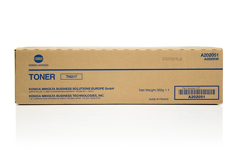 Brand New Original KONICA MINOLTA TN-217 Laser Toner Cartridge Black