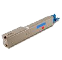 OKIDATA 43459303 Laser Toner Cartridge Cyan High Yield