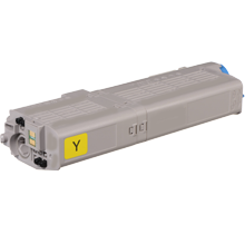 Okidata 46490601 Laser Toner Cartridge Yellow