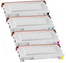 Ricoh SPC210 (Type 140) Laser Toner Cartridge Set Black Cyan Magenta Yellow