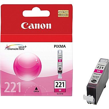 Original CANON CLI-221M INK / INKJET Cartridge Magenta