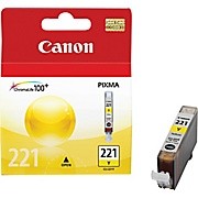 Original CANON CLI-221Y INK / INKJET Cartridge Yellow