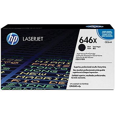 HP CE264X HP646X Laser Toner Cartridge Black