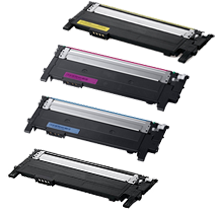 SAMSUNG CLT-404S Laser Toner Cartridge Set Black Cyan Magenta Yellow