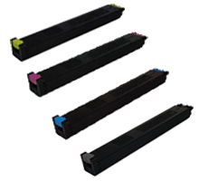 Sharp MX-4100 / MX-5110 Laser Toner Cartridge Set Black Cyan Magenta Yellow