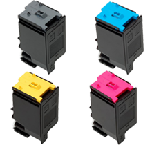 SHARP MX-C30 Laser Toner Cartridge Set Black Cyan Magenta Yellow