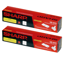 Brand New Original SHARP UX5CR x2 Thermal Transfer Ribbons