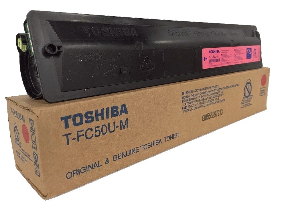 ~Brand New Original TOSHIBA TFC50UM Laser Toner Cartridge Magenta