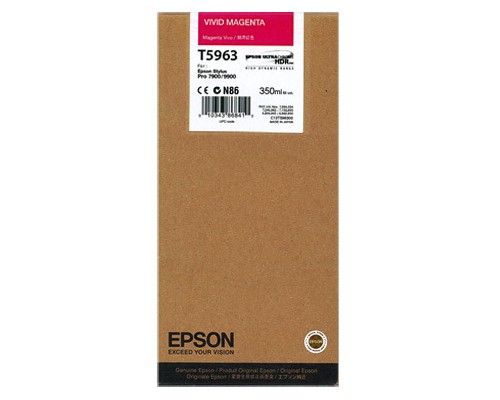 ~Brand New Original EPSON T596300 INK / INKJET Cartridge Vivid Magenta