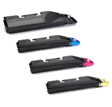 KYOCERA MITA TK-857 Laser Toner Cartridge Set Black Cyan Magenta Yellow