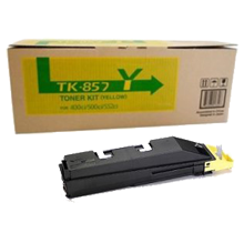 ~Brand New Original KYOCERA MITA TK-857Y Laser Toner Cartridge Yellow