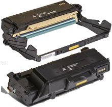 XEROX 101R00555 / 106R03624 Extra High Yield Laser Toner Cartridge DRUM UNIT COMBO Pack