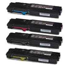 XEROX 6655 Laser Toner Cartridge Set Black Yellow Magenta Cyan