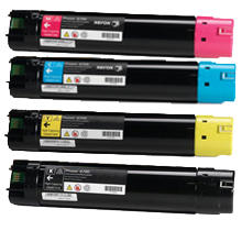 XEROX 6700 Laser Toner Cartridge Set Black Cyan Yellow Magenta High Yield