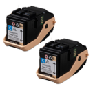 XEROX 106R02602 Laser Toner Cartridge Cyan Dual Pack