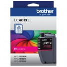 Brand New Original Brother LC401XLMS High Yield Magenta Ink Cartridge