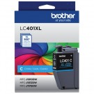 Brand New Original Brother LC401XLCS High Yield Cyan Ink Cartridge