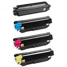 Kyocera Mita TK-5282 Laser Toner Cartridge Set Black Cyan Magenta Yellow